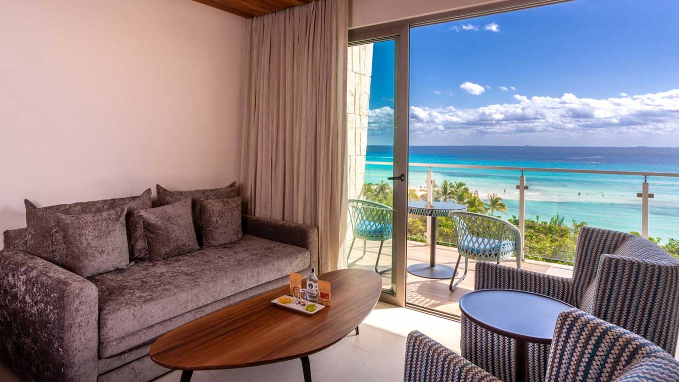 Beachfront at Sandos Playacar, Playa del Carmen